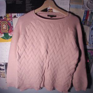 Pink sweater